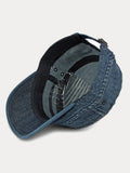 100% Baumwolle Gewaschene Denim Armeekappen