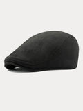 Minimalistische Wildleder-Barette