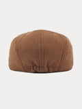 Minimalistische Wildleder-Barette