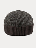 Winter Ohrenschutz-Krempe Strickmütze