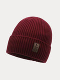 Alltags-Strickmütze mit Fleece-Futter