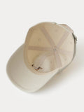 Lässige Besticktes Dackel-Motiv Baumwoll-Baseballcap