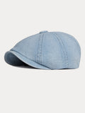 Ästhetische Denim-Schirmmütze