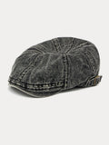 Modische Vintage Denim-Schirmmütze