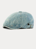 Modische Vintage Denim-Schirmmütze