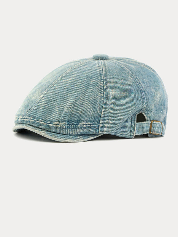 Modische Vintage Denim-Schirmmütze