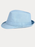 Klassischer Frühlings-Sommer Baumwoll-Denim-Fedora-Hut