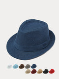 Strand-Sonnenschutz 100% Baumwoll-Fedora-Hut