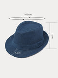 Strand-Sonnenschutz 100% Baumwoll-Fedora-Hut
