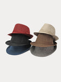 Strand-Sonnenschutz 100% Baumwoll-Fedora-Hut