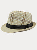 Vintage-Sonnenschutz-Fedora-Hut