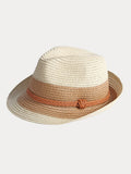 Faltbarer Sonnenschutz 100% Baumwoll-Fedora-Hut