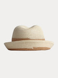Faltbarer Sonnenschutz 100% Baumwoll-Fedora-Hut