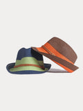 Faltbarer Sonnenschutz 100% Baumwoll-Fedora-Hut