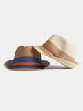 Faltbarer Sonnenschutz 100% Baumwoll-Fedora-Hut