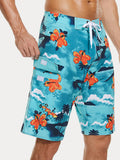 Sommer Highline Boardshorts mit geradem Bein