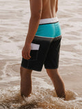 Sommer Highline Boardshorts mit geradem Bein