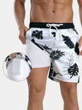 Lässige bedruckte Urlaubs-Badehose
