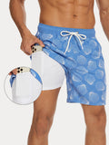 Lässige bedruckte Urlaubs-Badehose