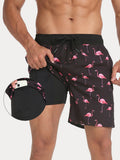 Lässige bedruckte Urlaubs-Badehose