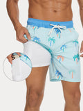 Lässige bedruckte Urlaubs-Badehose