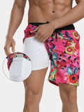 Lässige bedruckte Urlaubs-Badehose