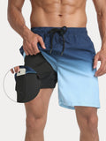 Resort Badehose mit Innenfutter und Colorblocking