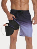 Resort Badehose mit Innenfutter und Colorblocking