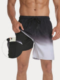 Resort Badehose mit Innenfutter und Colorblocking