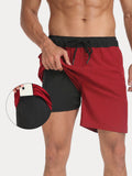 Resort Badehose mit Innenfutter und Colorblocking