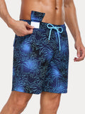 Premium Badeshorts mit Kompressions-Innenhose