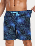 Premium Badeshorts mit Kompressions-Innenhose