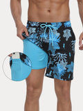 Premium Badeshorts mit Kompressions-Innenhose