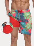 Premium Badeshorts mit Kompressions-Innenhose