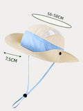 Faltbarer Schnelltrocknender Outdoor-Sonnenschutzhut