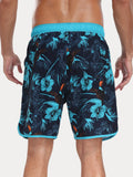 Herren Schnelltrocknende Bedruckte Badehose
