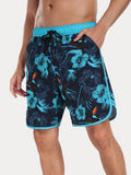 Herren Schnelltrocknende Bedruckte Badehose