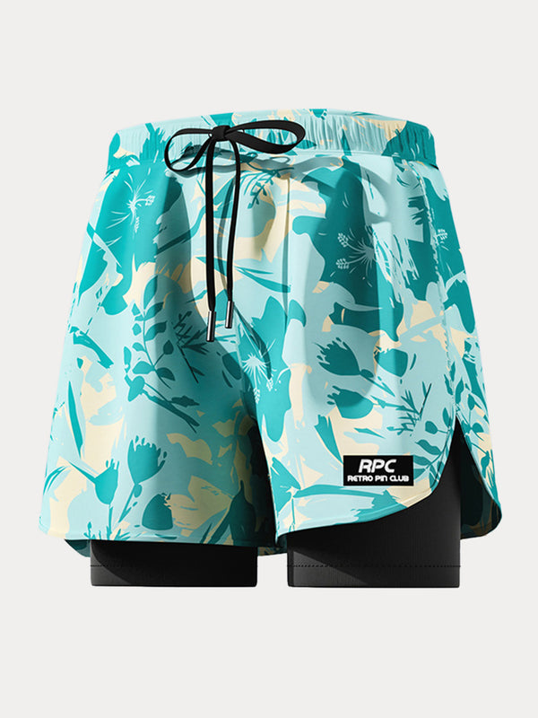 Herren Sommer Boardshorts mit Print