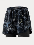 Herren Sommer Boardshorts mit Print