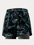 Herren Sommer Boardshorts mit Print