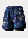 Herren Sommer Boardshorts mit Print