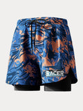 Herren Sommer Boardshorts mit Print