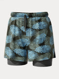 Sommer Oasis Bedruckte Badehose