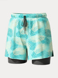 Sommer Oasis Bedruckte Badehose