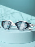 Anti-Beschlag-Schwimmbrille mit Ohrstöpseln
