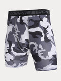 Camo-Kompressions-Trainingsshorts für Herren