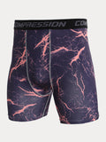 Camo-Kompressions-Trainingsshorts für Herren