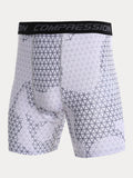 Camo-Kompressions-Trainingsshorts für Herren