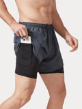 Ultraleichte 2-in-1 Marathon-Shorts für Herren