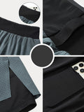 Hybrid-Trailrunning-Shorts für Herren